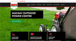 Desktop Screenshot of mackayoutdoorpowercentre.com.au